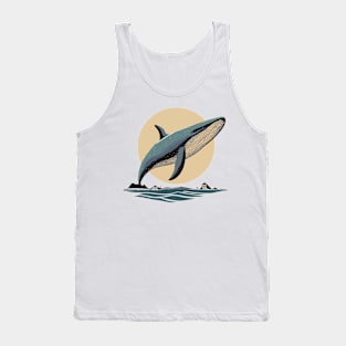 Orca, Whale, Animals, Ocean Tank Top